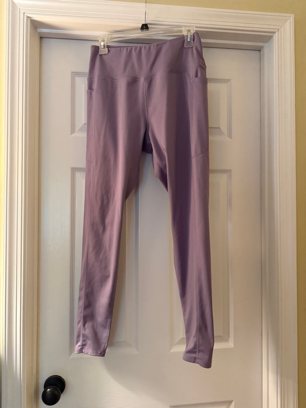 Women's High-Rise Lavender Leggings
